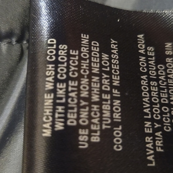 Tommy Hilfiger Men's Gray Water and Wind Resistant Quilted Zip Hood Jacket Sz S - Picture 12 of 16